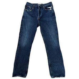 AGOLDE Denim Jeans Women Size 28 Button Fly Style Riley